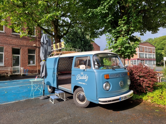 Fête d'école avec le combi photomaton